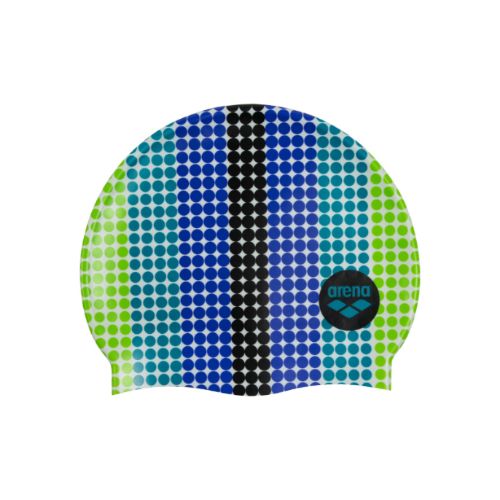 Picture of Dot Printed Junior Swim Cap