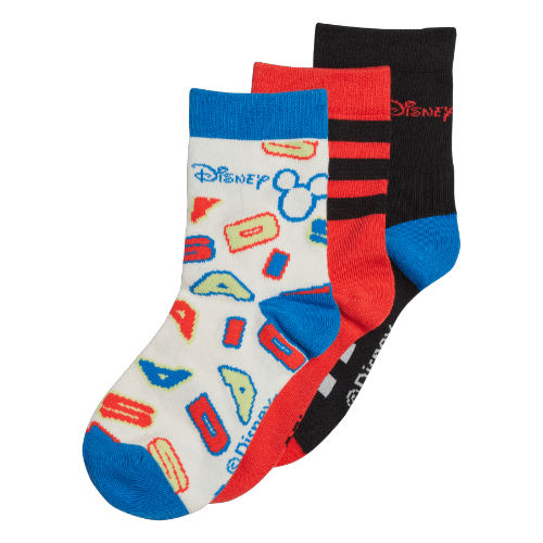 Picture of Mickey Mouse Crew Socks 3 Pairs