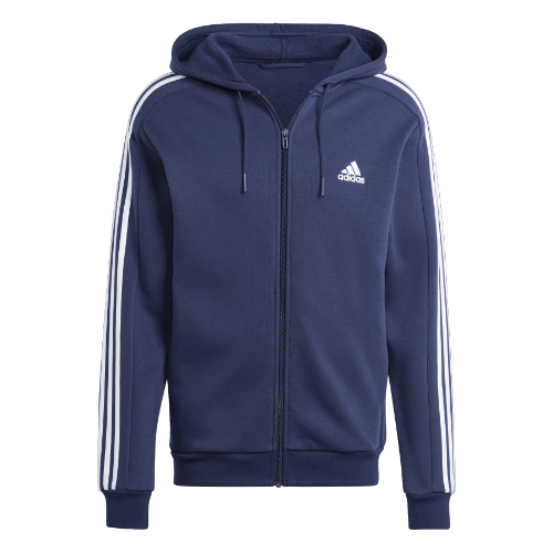 Picture of Essentials Fleece 3-Stripes Full-Zip Hoodie