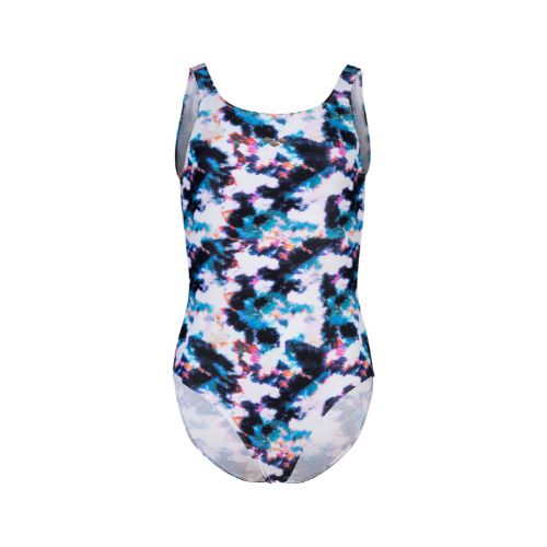 Picture of U Back Tie Dye Print Junior Swimsuit