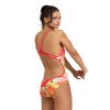 Picture of Tropical Print Lace Back Swimsuit