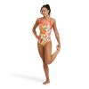 Picture of Tropical Print Lace Back Swimsuit