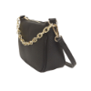 Picture of Leather Shoulder Bag with Chain Detail