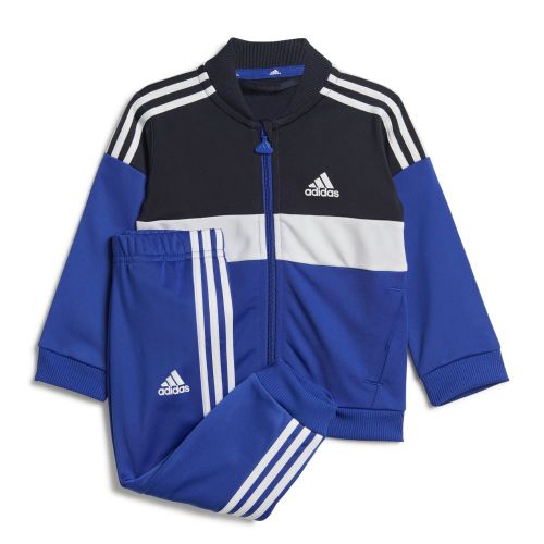 Picture of Tiberio 3-Stripes Colourblock Shiny Tracksuit