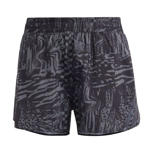 Picture of Run Icons 3-Stripes Allover Print Running Shorts