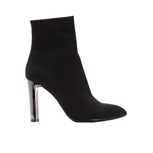 Picture of Metallic Heel Ankle Boots