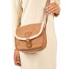 Picture of Handbag with Faux Shearling Detail