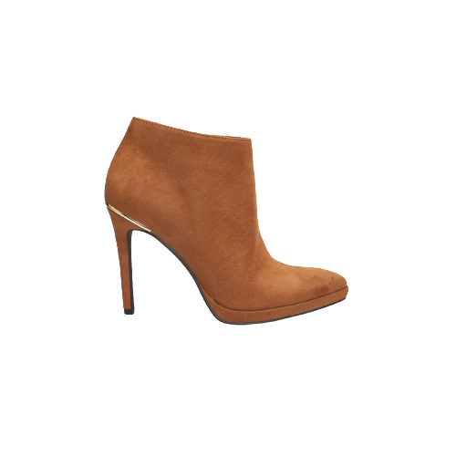 Picture of High Heel Faux Suede Ankle Boots