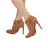 Picture of High Heel Faux Suede Ankle Boots