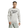 Picture of Identity Fleece Stacked Logo Crew Sweatshirt