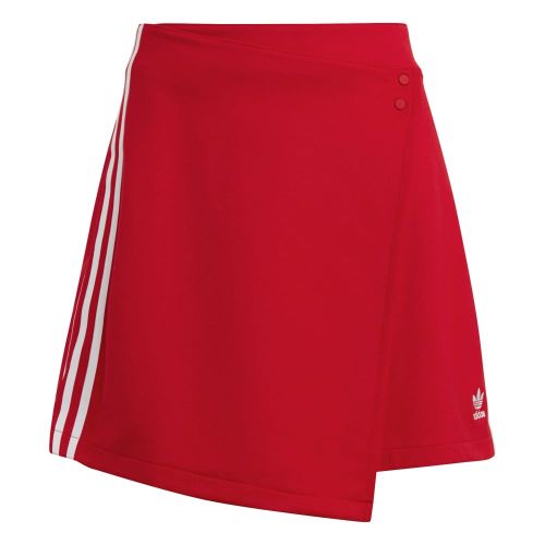 adidas 3-Stripes Shorts - Red, Women's Lifestyle