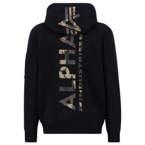 Picture of Back Print Camouflage Logo Hoodie