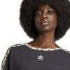 Picture of adidas Originals Leopard Luxe 3-Stripes Long Sleeve T-Shirt