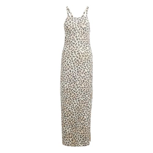 Picture of adidas Originals Leopard Luxe 3-Stripes Maxi Dress