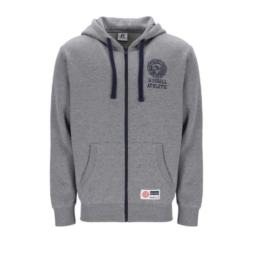 Picture of Crest and Logo Zip Through Hoodie