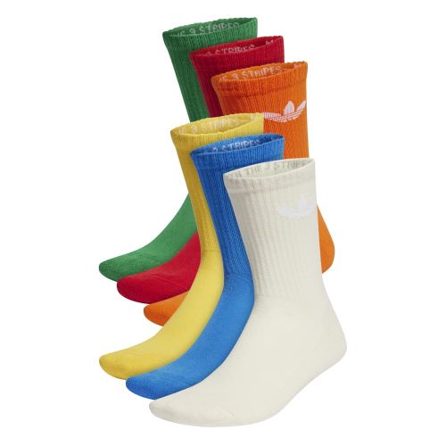 Picture of Trefoil Cushion Crew Socks 6 Pairs