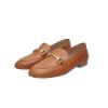 Picture of Suede Flat Shoes with Horsebit