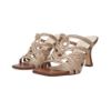 Picture of Heeled Peep-Toe Mules
