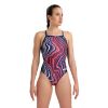 Picture of Marble Print Light Drop Back Swimsuit