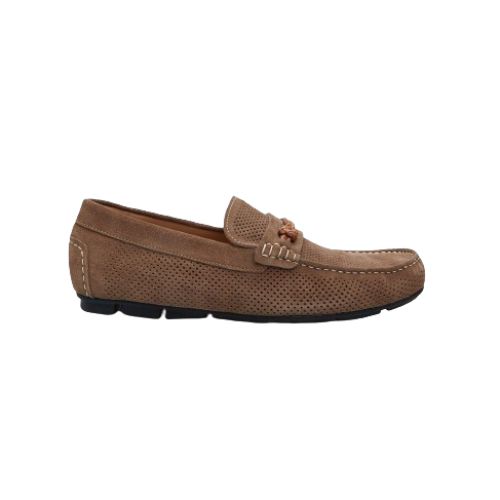 Picture of Flexible Suede Horsebit Loafers