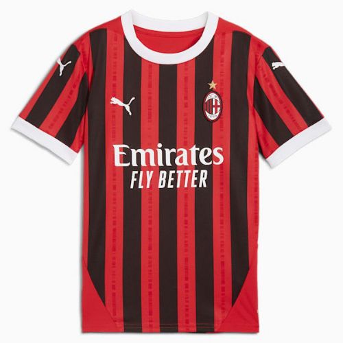 Picture of AC Milan 2024/25 Big Kids Replica Home Jersey