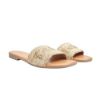 Picture of Embroidered Raffia Slides