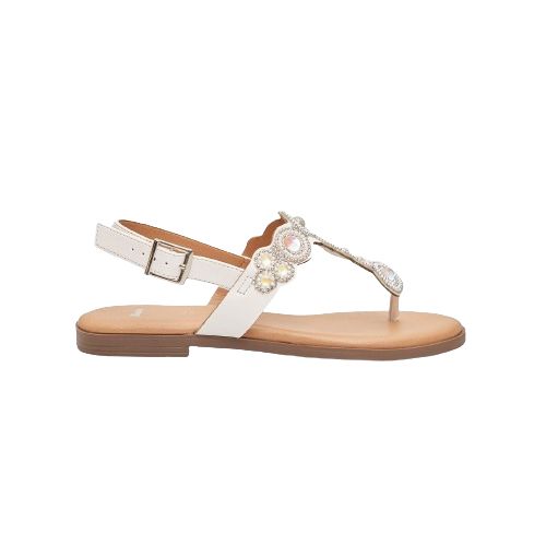 Picture of Crystal Detail T-Bar Sandals