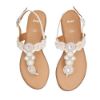 Picture of Crystal Detail T-Bar Sandals