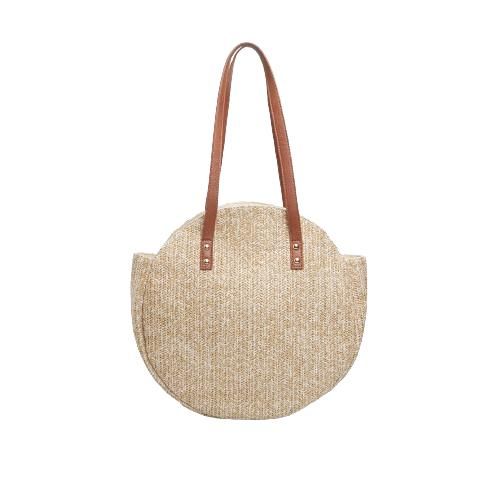 Picture of Round Raffia Tote Bag