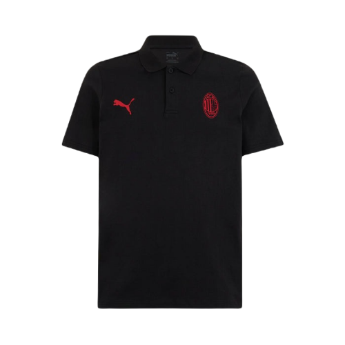 Picture of AC Milan Collection Black Short-Sleeved Polo Shirt 