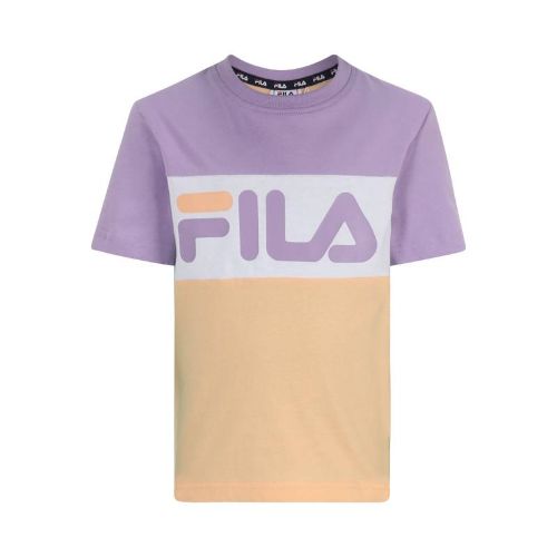 Fila colour block t shirt best sale