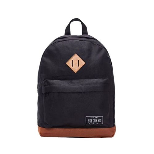 Picture of Logo Badge Detail Zip Backpack