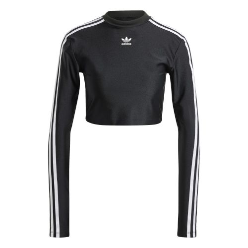 Picture of 3-Stripes Cropped Long Sleeve Top