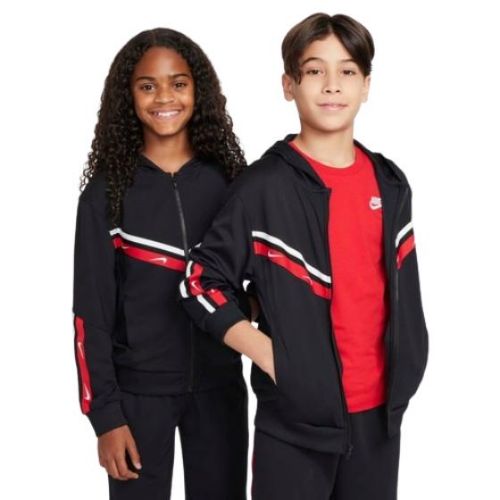 Picture of Sportswear Club Older Kids' Full-Zip Knit Hoodie