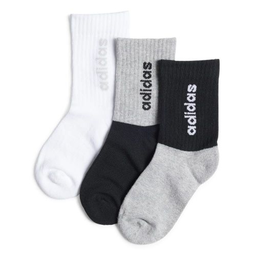 Picture of Linear Kids Crew Socks 3 Pair Pack