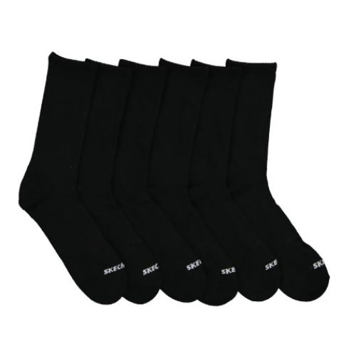 Picture of Half Terry Crew Socks 6 Pair Pack