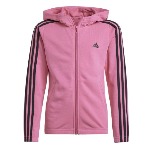 Picture of Essentials 3-Stripes Girls' Full-Zip Hoodie