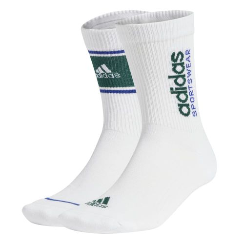 Picture of Cushioned Sportswear Logo Graphic Crew Sock 2 Pair Pack