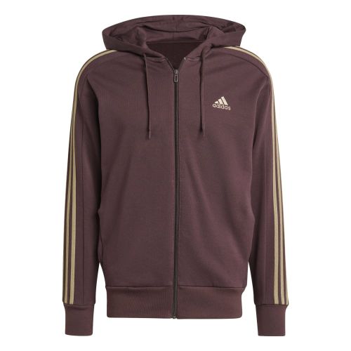 Picture of Essentials French Terry 3-Stripes Full-Zip Hoodie