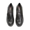 Picture of Chunky Heel Faux Leather Loafers with Tassels