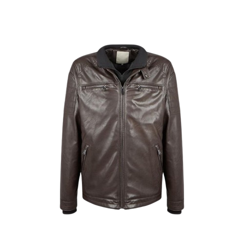 Picture of Faux Leather Biker Jacket