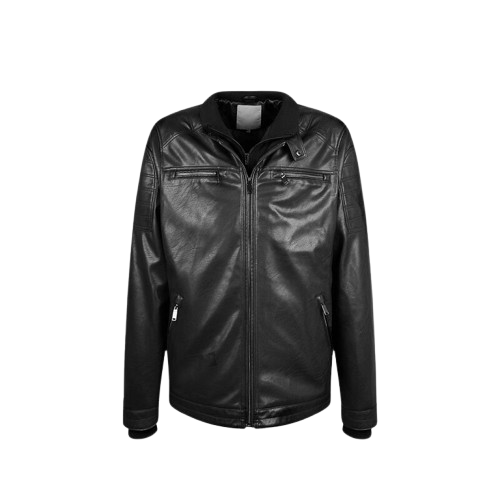 Picture of Faux Leather Biker Jacket