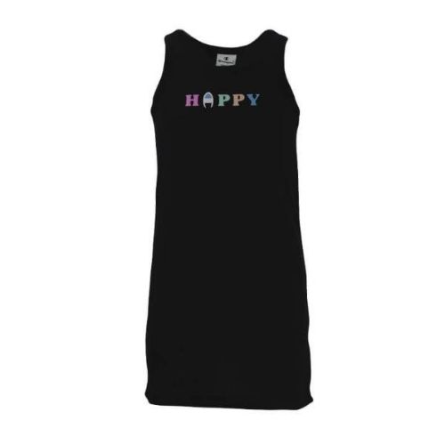 Picture of Girls Happy Print Tank Dress