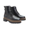 Picture of Smooth Leather Combat Style Ankle Boots