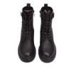 Picture of Faux Leather Ankle Boots with Studs and Buckle Strap