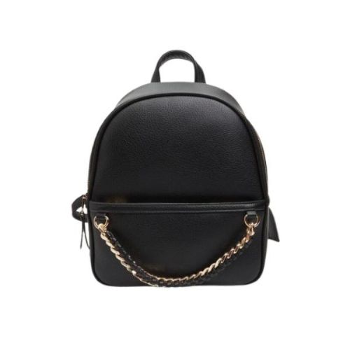 Picture of Chain Detail Faux Leather Backpack