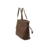 Picture of Faux Leather Tote Bag with Drawstring Closure