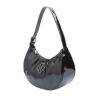 Picture of Patent Effect Faux Leather Mini Hobo Bag