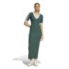 Picture of Adicolor 3-Stripes Knitted V-Neck Dress