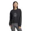 Picture of Signature Graphic Print Fleece Loose Sweatshirt